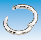 Lockable Split Round Ring w/Locking Pin